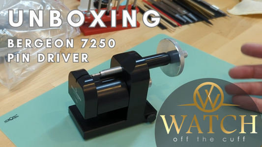 Unboxing: Bergeon 7250 Bracelet Pin Driver