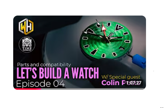 I get to be a guest on the The Watch Hangout with Time Panda!