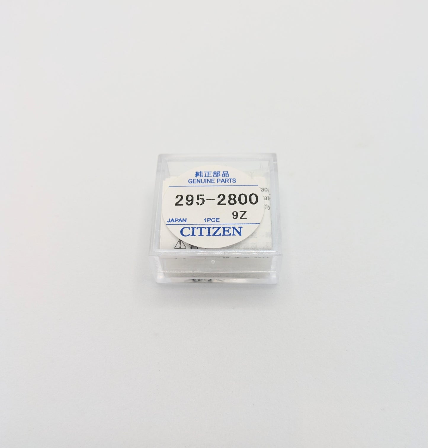 295.28
Capacitor for CITIZEN watch movements: 8510 8627