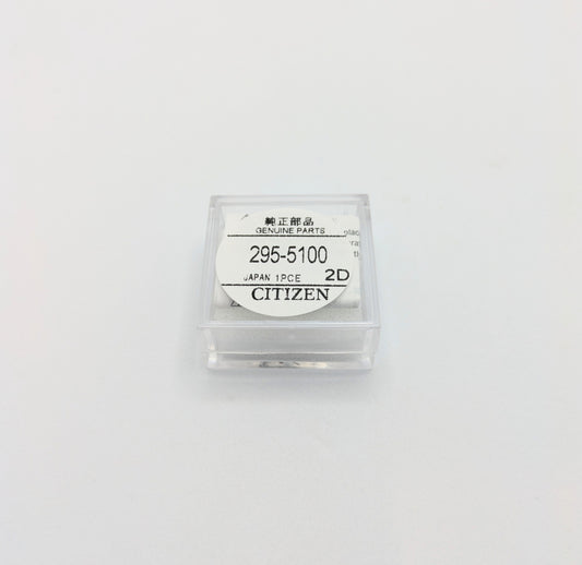 295.51
Capacitor for CITIZEN watch movements: E0xxM E1xxM E410G G4xxM G530G H5xxM 