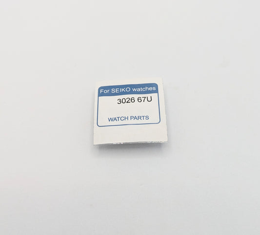 3026-67U Capacitor
Capacitor for Seiko watch movements: 1B32 1B35