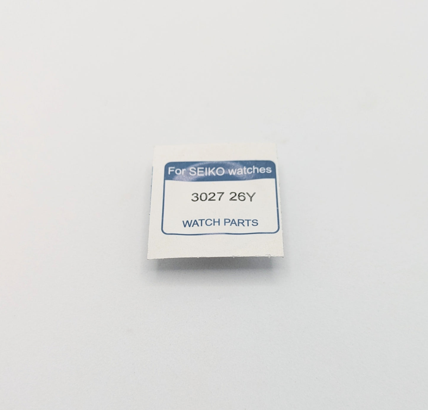 3027-26Y Capacitor
Capacitor for Seiko watch movements: 1M20A