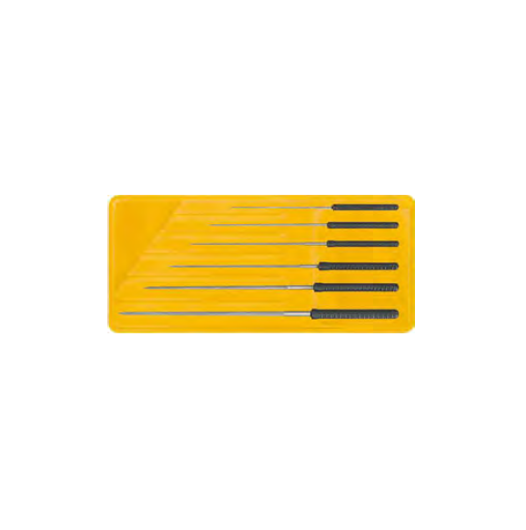 Cutting Broach Assortment, 6 Piece, 5 Sided, Ø 0.60 - 2.00 mm - Watch Off The Cuff