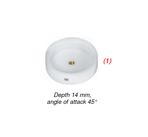HOROTEC® Die Assortment, 12 Delrin® Screw-on Dies, High Domed Crystals