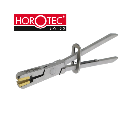 HOROTEC® Round Nose Pliers, Brass Jaws with Sliding Lock
