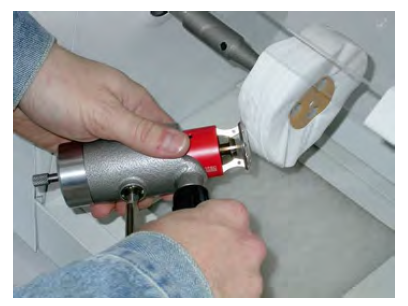 Polishing Bobino with Vice, CLOCKWISE THREAD