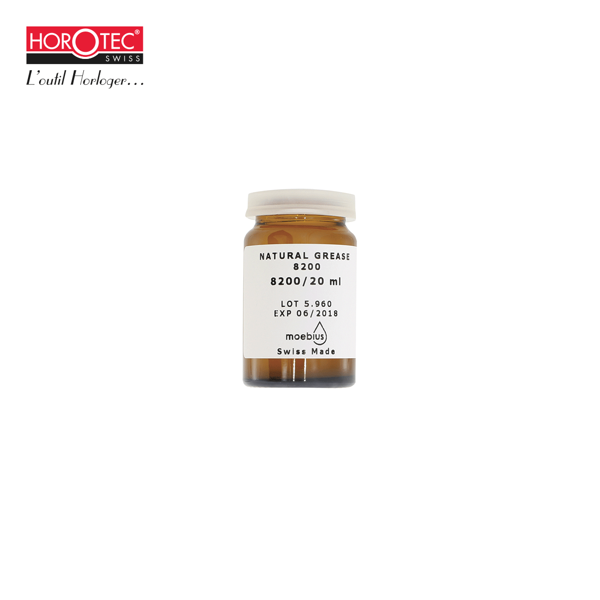 MSA28.8200-015 NATURAL GREASE MOEBIUS 8200, 15 ml