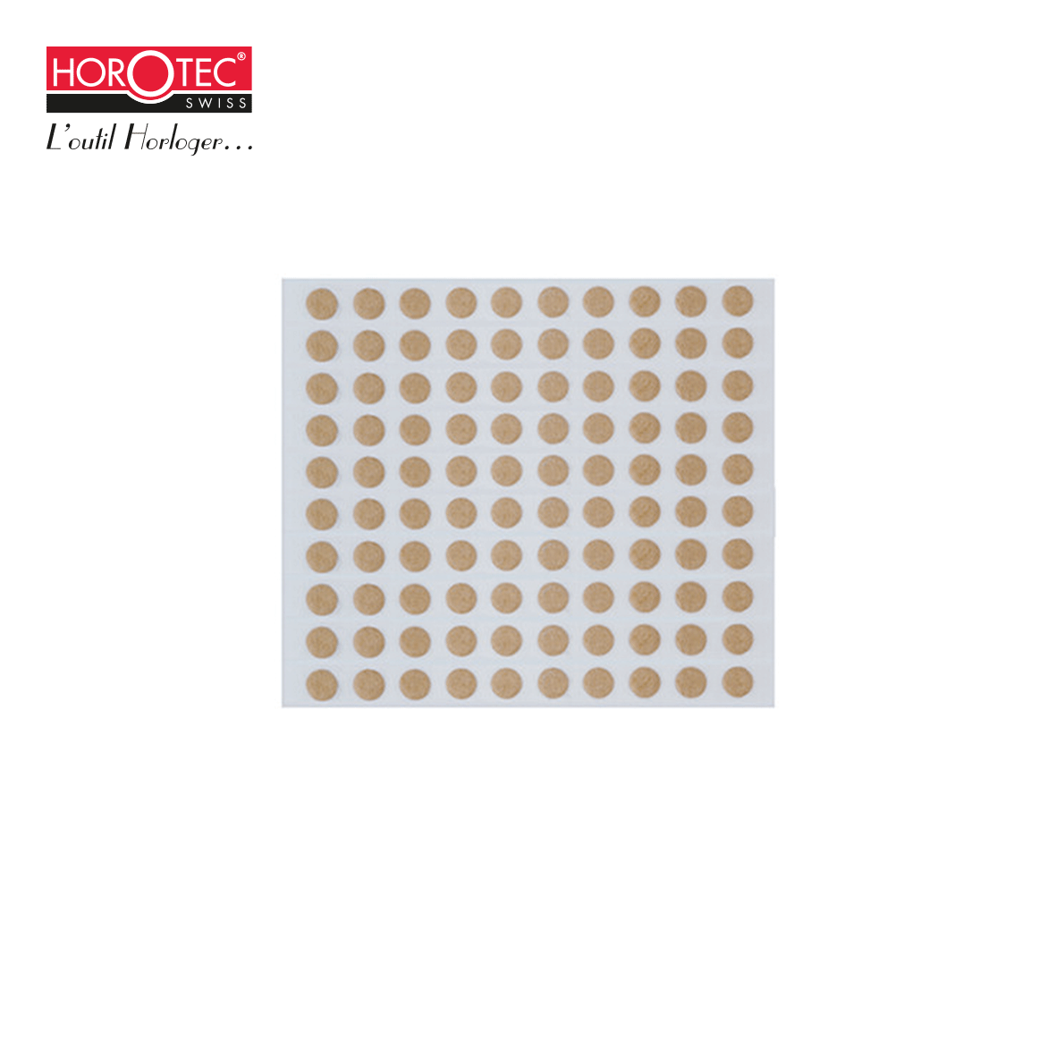 MSA70.001 SELF-STICKER FOR DIALS, ROUND Ø 3 MM / BAG 100 PIECES