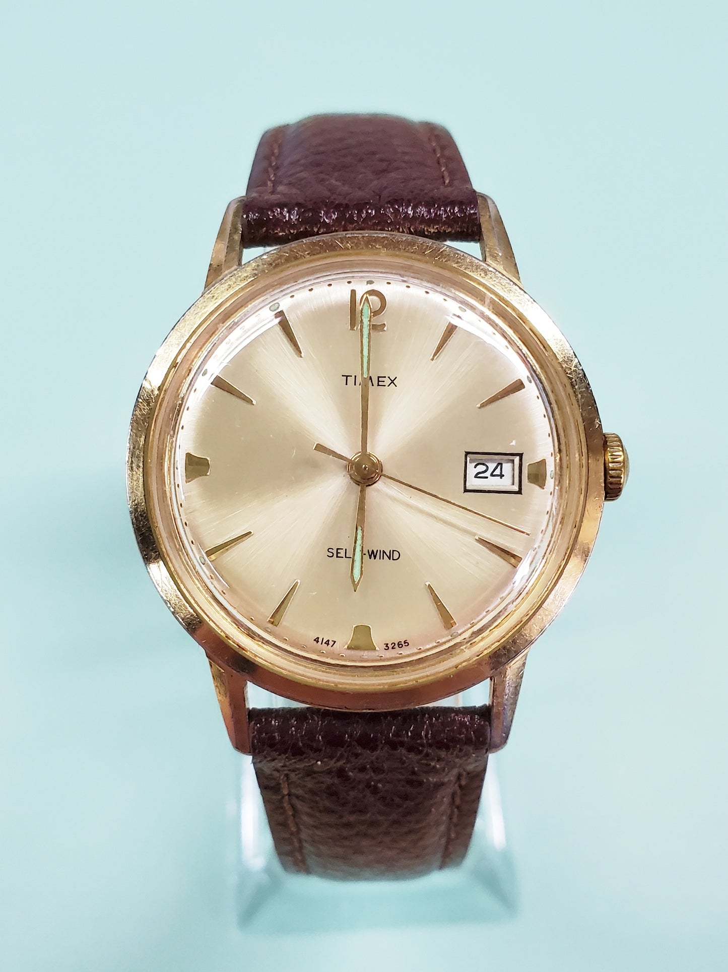 Vintage Timex Gold-Tone Automatic