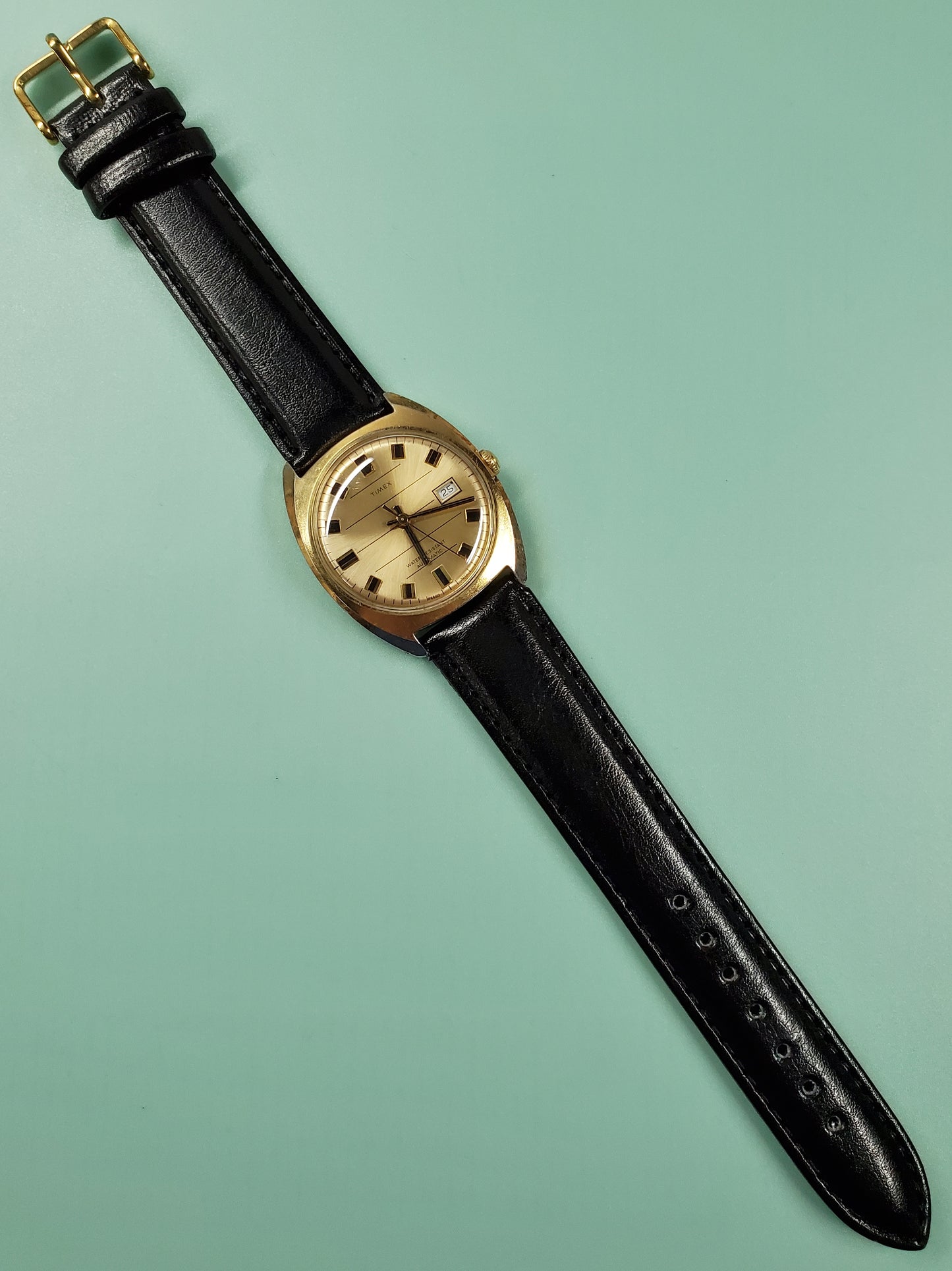 Vintage Timex Gold-Tone Automatic