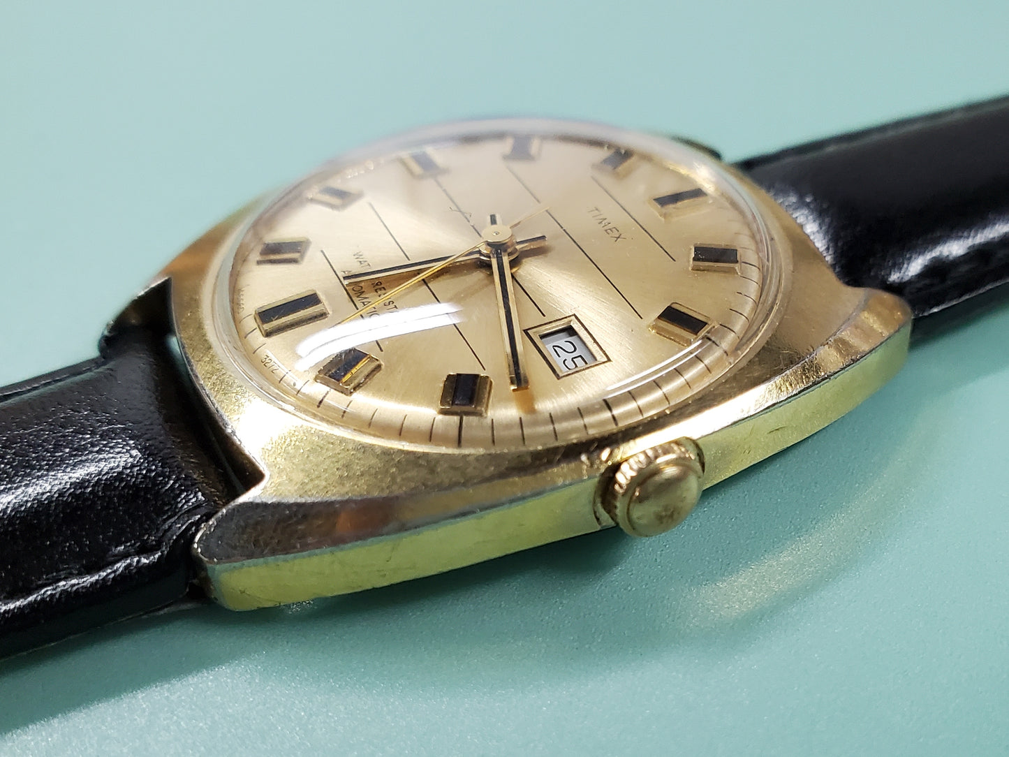 Vintage Timex Gold-Tone Automatic