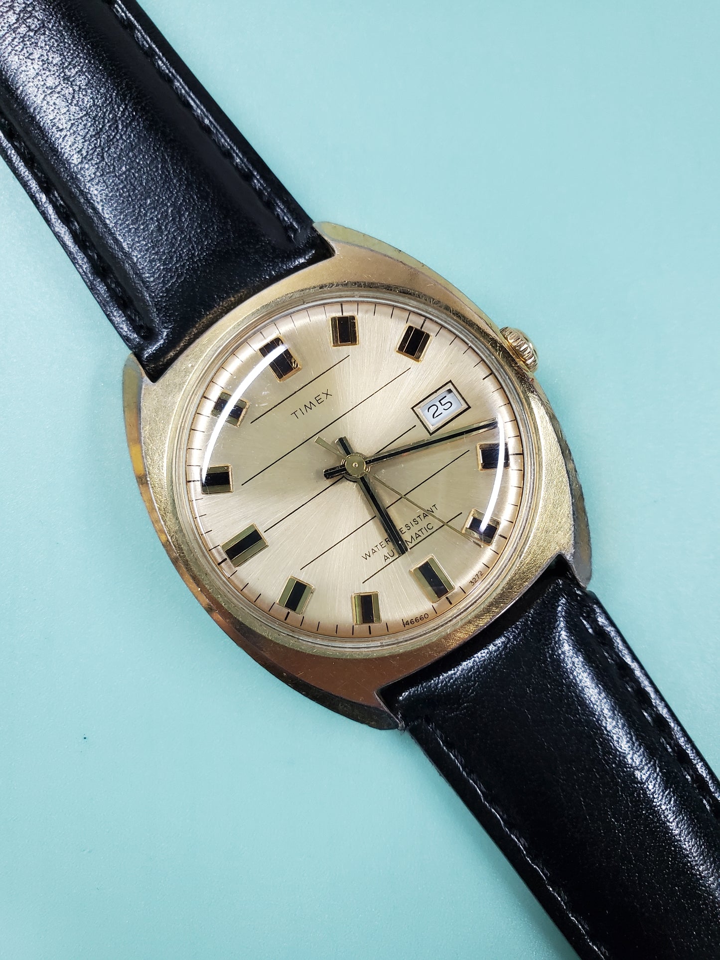 Vintage Timex Gold-Tone Automatic