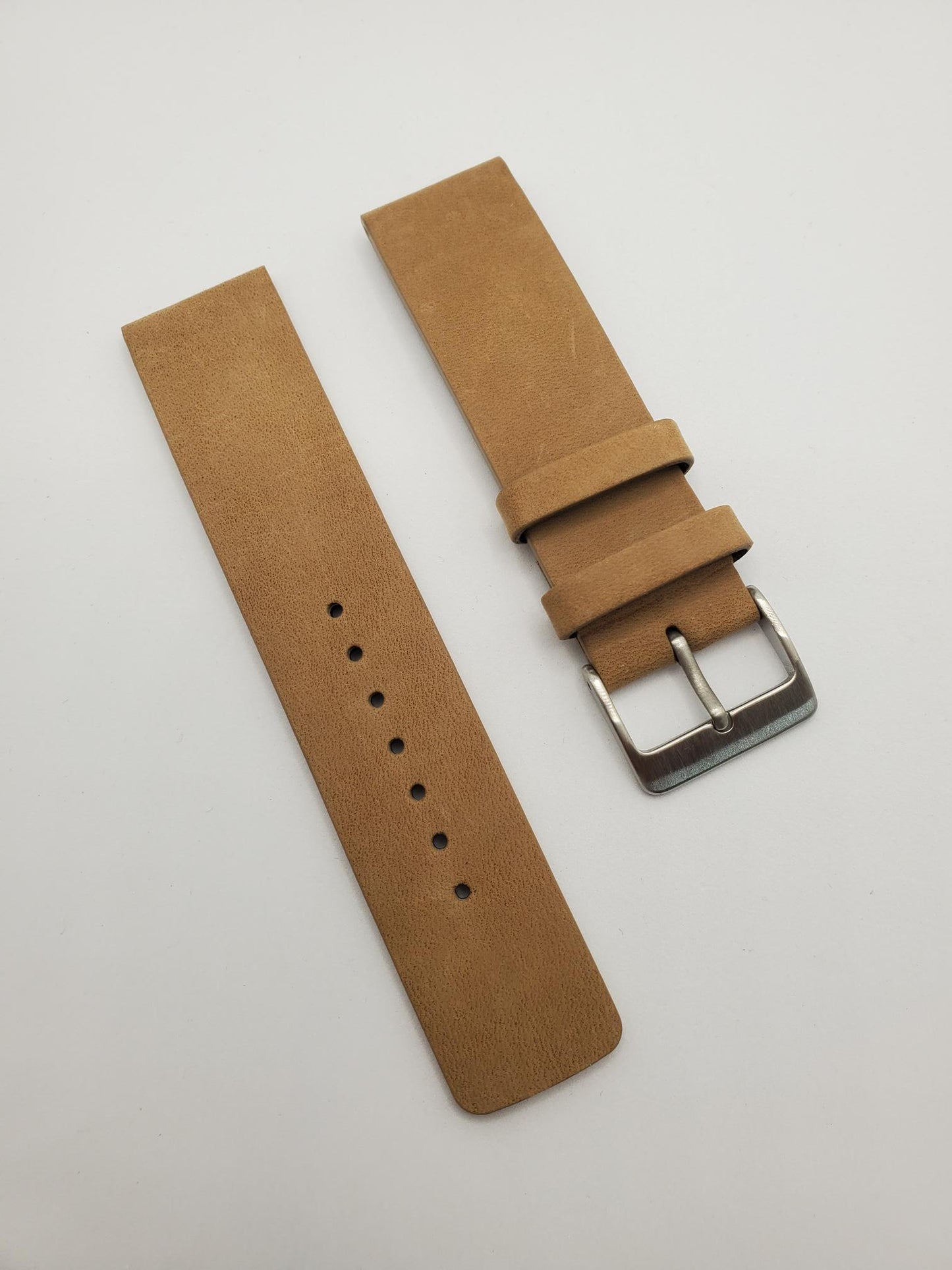 Suede Leather Strap with Steel Buckle (avail. Mustard, Green, Brown, Beige)