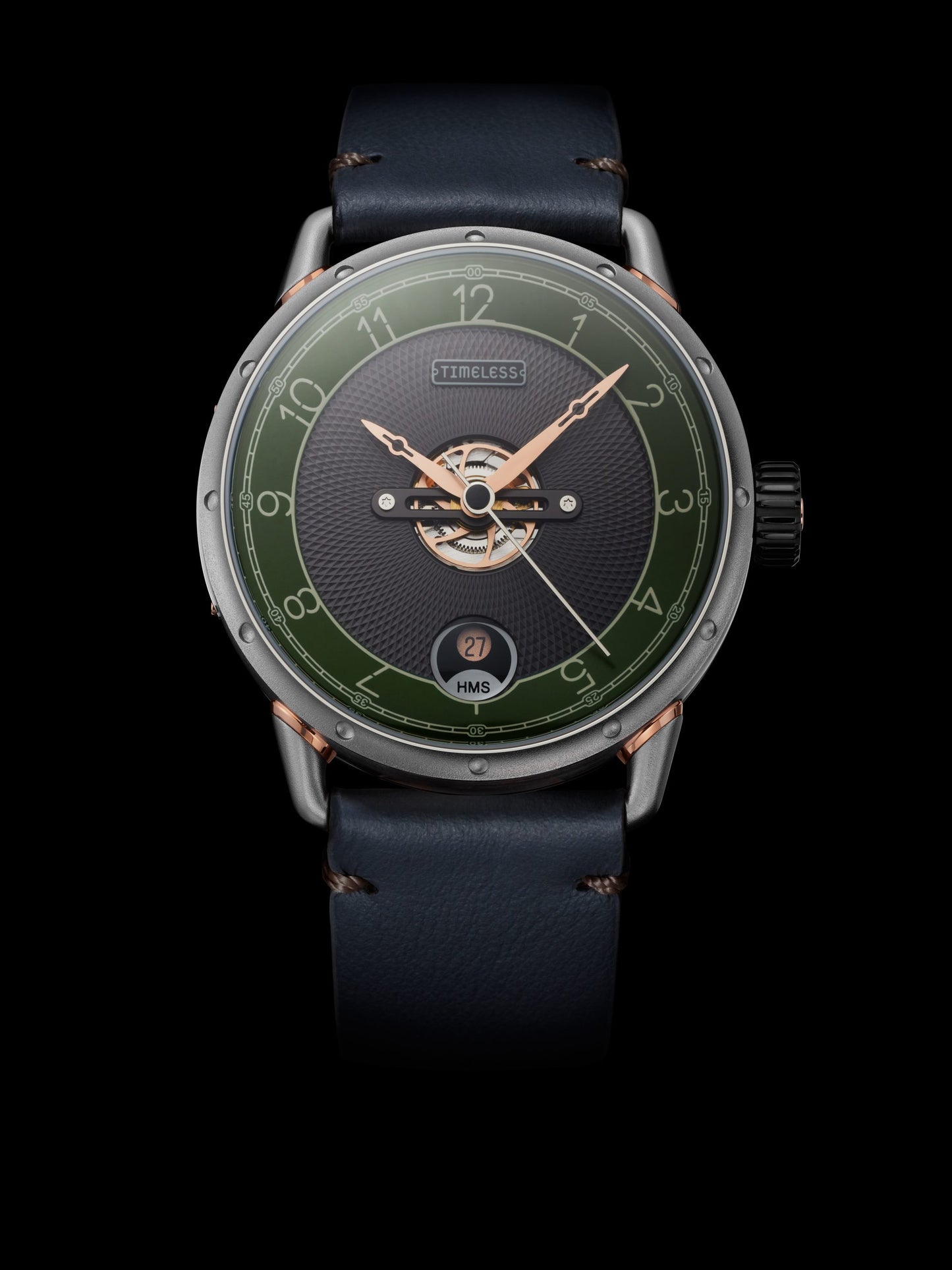 Timeless Watch Ref: HMS003-GR-A-BL