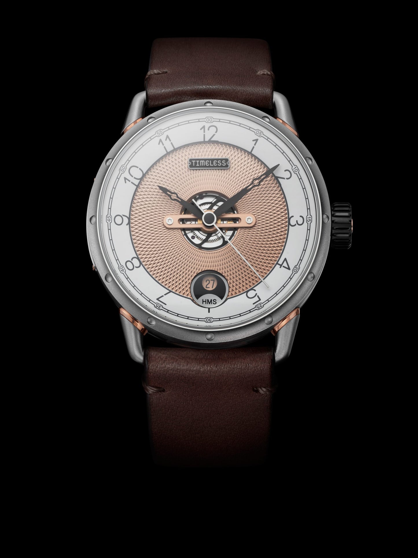 Timeless Watch Ref: HMS003-WH-G-BR