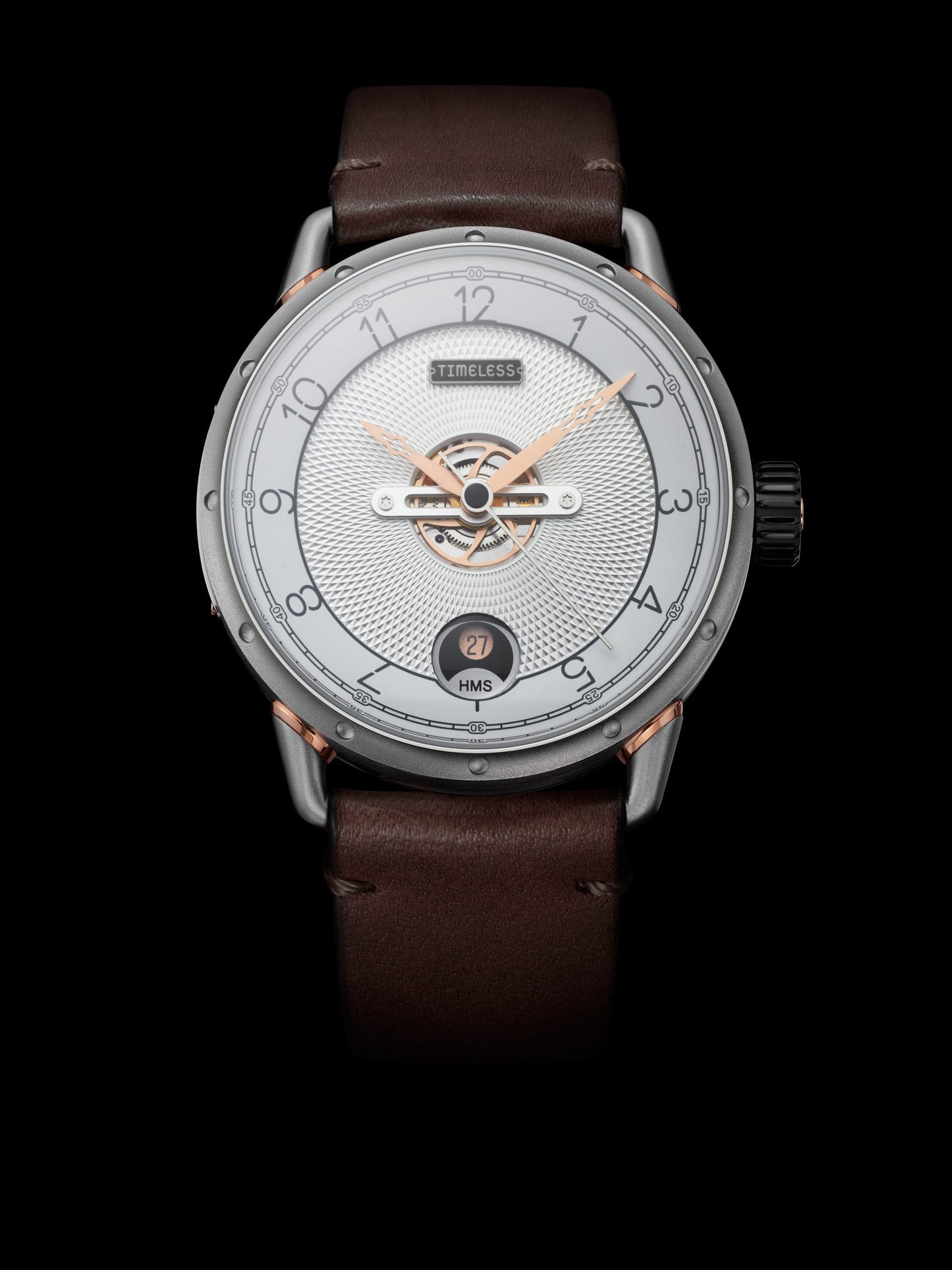Timeless Watch Ref: HMS003-WH-W-BR