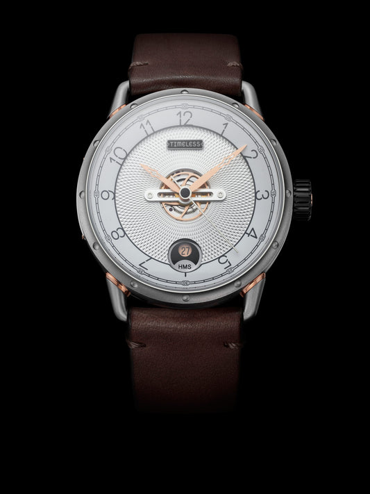 Timeless Watch Ref: HMS003-WH-W-BR