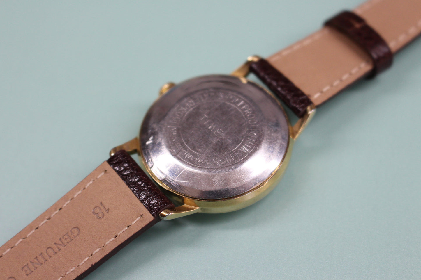 Vintage Timex Gold-Tone Automatic