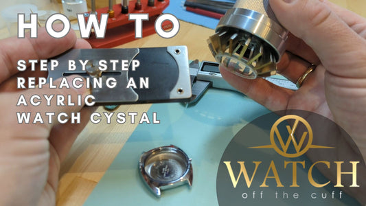 How to Replace an Acrylic Crystal using a Crystal Lift