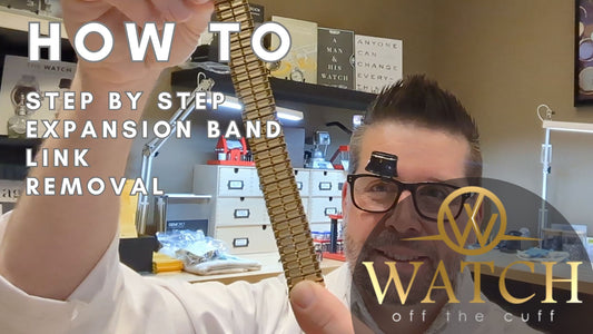 How to: Step by Step Expansion Band Link Removal