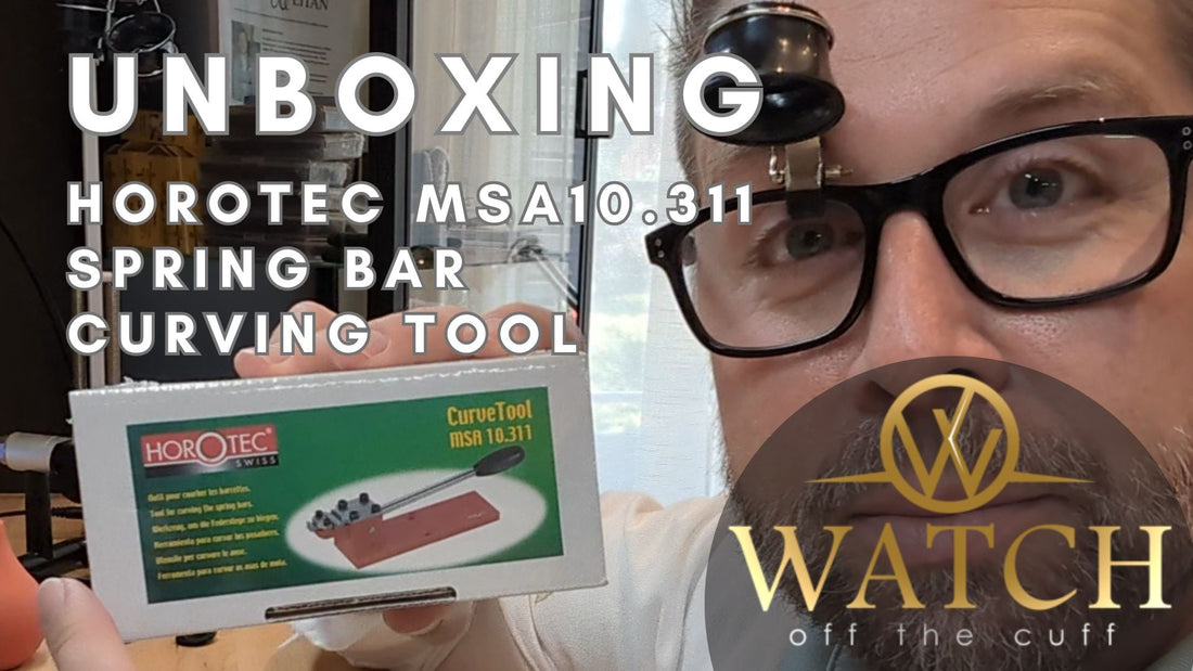 Horotec MSA10.311 Spring Bar Curve Tool