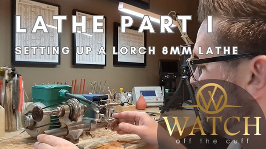 Lathe Part I: Setting up a Lorch 8mm Lathe