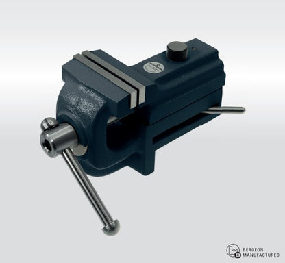 BERGEON 2021 Bench Removable Vice in Iron for Watchmakers: 0 - 30 mm, width: 45 mm