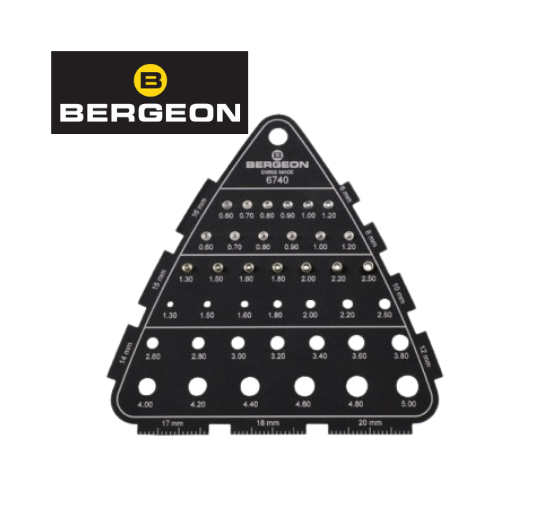 BERGEON 6740 Aluminum Wreath Gauge