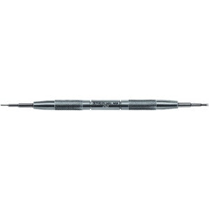 BERGEON 6767-F Spring Bar Tool, Dual Tip, 1.2 mm Fork End and Ø 0.8 mm Round Tip