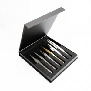 BERGEON 7506-AC6 Precision Tweezer Assortment, 6 Piece - Watch Off The Cuff