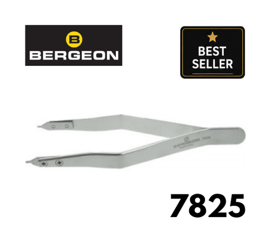 BERGEON 7825 Spring Bar Tweezers Professional Watch Bracelet Tool