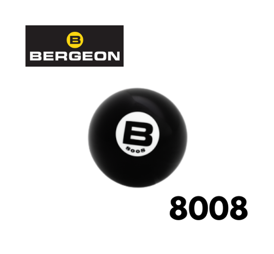 BERGEON 8008 Black Rubber Eight-Ball Caseback Opener