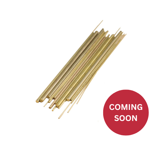 Wire, Brass Assortment, 14 -21 B&S Gauge, 6" Lengths