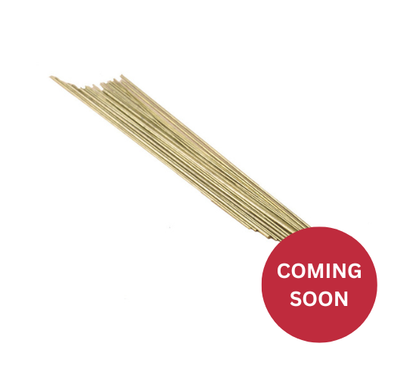Wire, Brass Assortment, 20-70 Drill Gauge, 6" Lengths