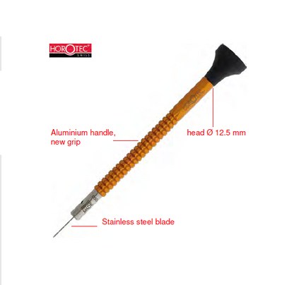 HOROTEC® Aluminium Screwdrivers, Standard Blades, Individual - Watch Off The Cuff