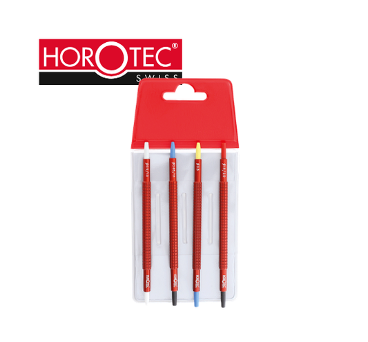 HOROTEC® Hand Fitting Tool Assortment with Delrin® Tips - 4 Pieces