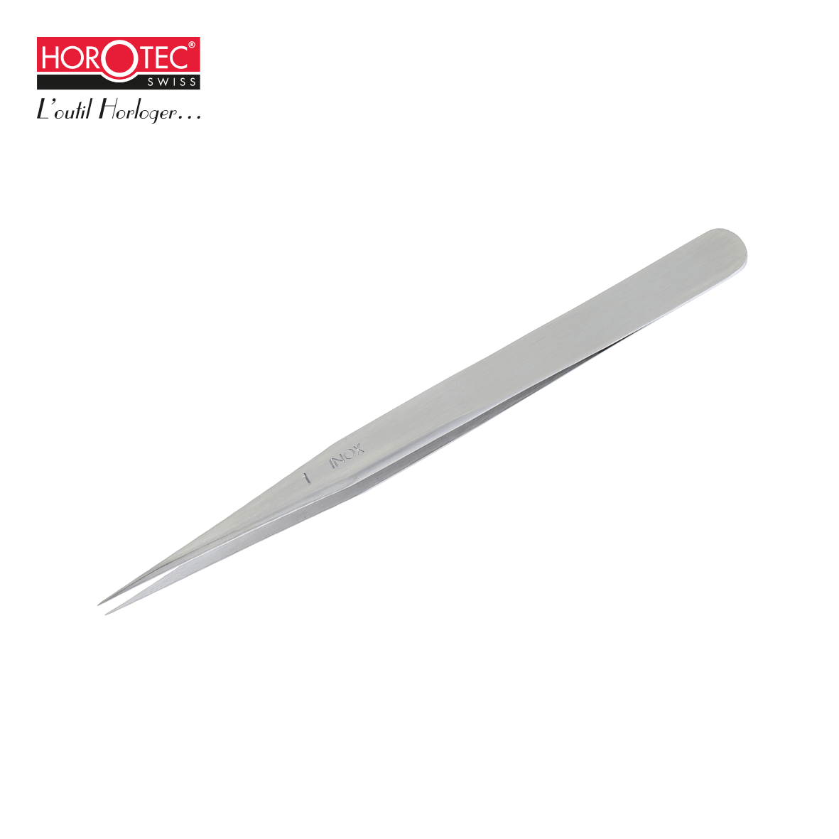 MSA12.301-1 HOROTEC® STRONG TWEEZERS, No. 1 / STAINLESS STEEL . L120 mm