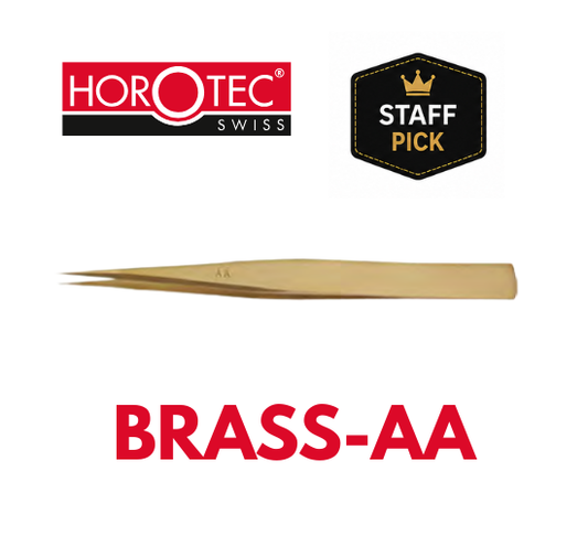 HOROTEC® Brass Tweezer, General Purpose, No. AA