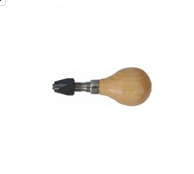 Engraver Wooden Handle with 1 Tightening Chuck