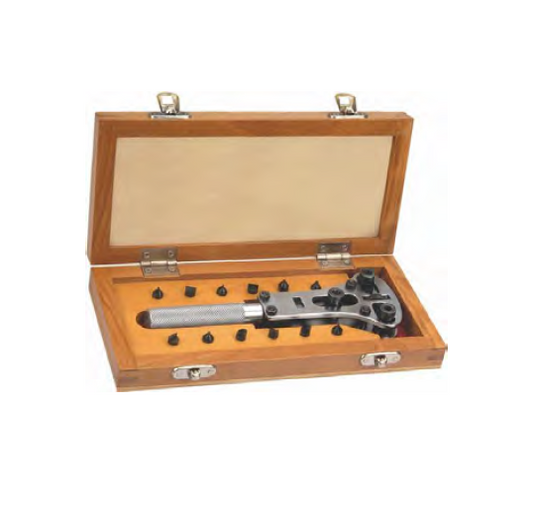 Jaxa® Type Case Opener with Wooden Box