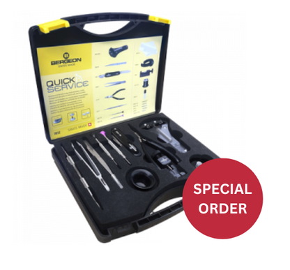 BERGEON 7812 Quick Service Case, for Batteries and Straps