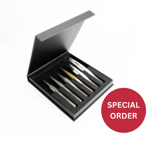 BERGEON 7506-AC6 Precision Tweezer Assortment, 6 Piece - Watch Off The Cuff