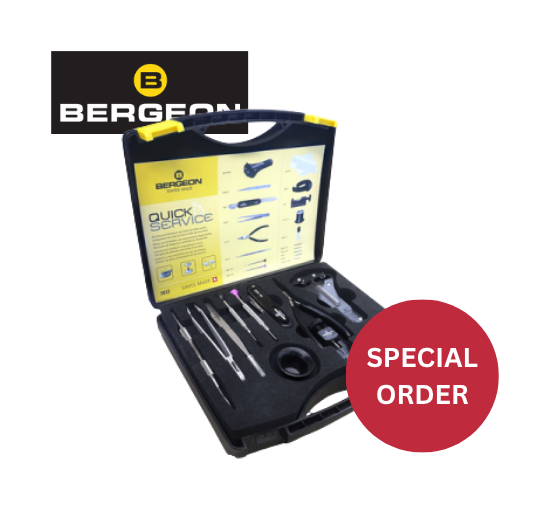 BERGEON 7812 Quick Service Case, for Batteries and Straps