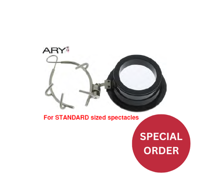ARY Loupe with Clip for Glasses, RIGHT Eye, Ø 25 mm Lens - Watch Off The Cuff