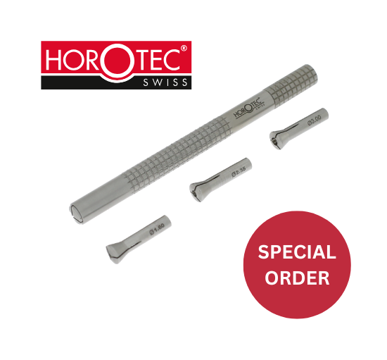 HOROTEC® Knurled Steel Broach with 4 Tightening Chucks P 4.5