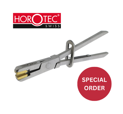 HOROTEC® Round Nose Pliers, Brass Jaws with Sliding Lock