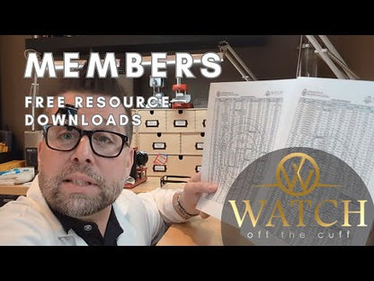 Capacitor Refence Chart (Digital Download PDF)