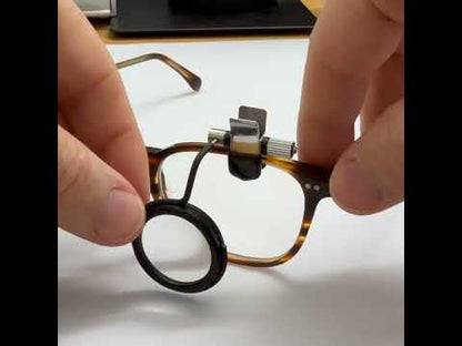 BERGEON 7913-L Lightweight Loupe with Clip for Glasses