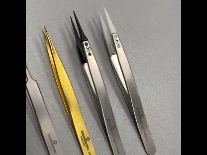 BERGEON 7506-AC6 Precision Tweezer Assortment, 6 Piece