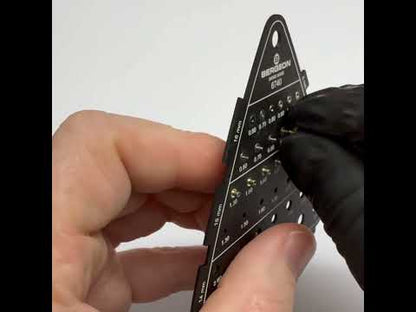 BERGEON 6740 Aluminum Wreath Gauge